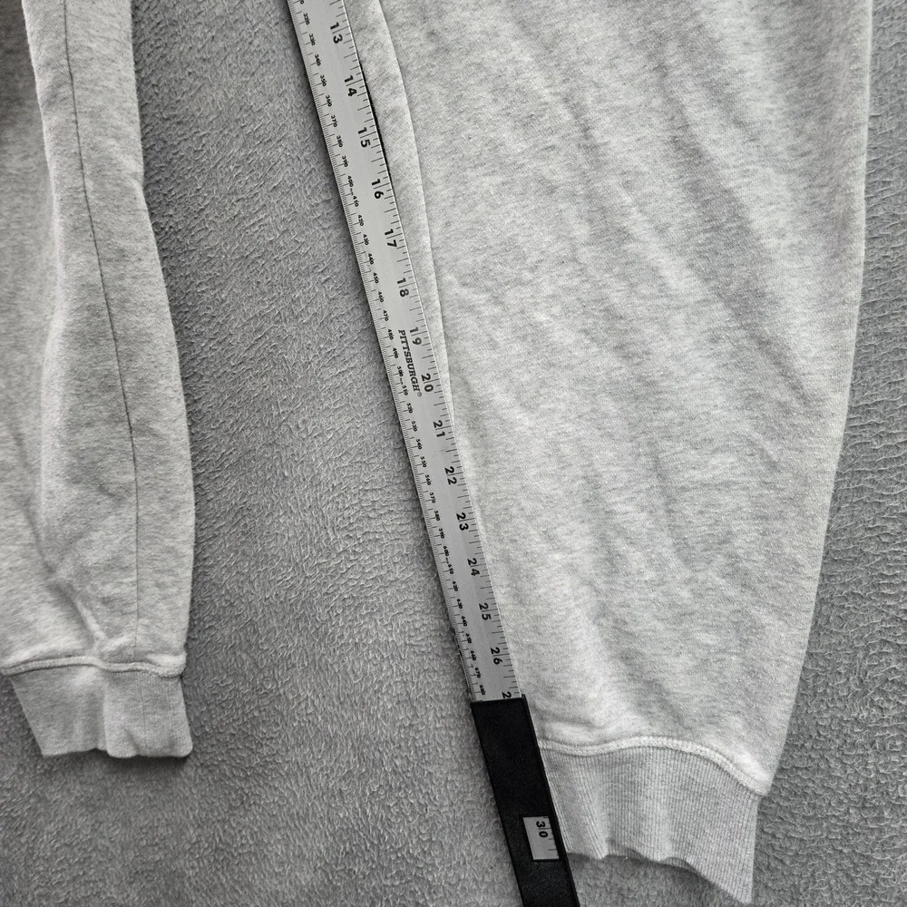 Hurley Men Activewear Pants XL Gray Jogger Fleece 29